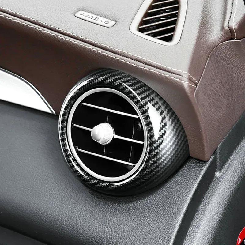 Car Trim Styling Air Conditioning Outlet Cover For Mercedes Benz GLC 2015 2016 2017 2018 300 260 Accessories
