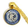 Archangel St. Michael Orthodox Pendant Necklace Religious Amulet Necklace Men's Gifts NEW