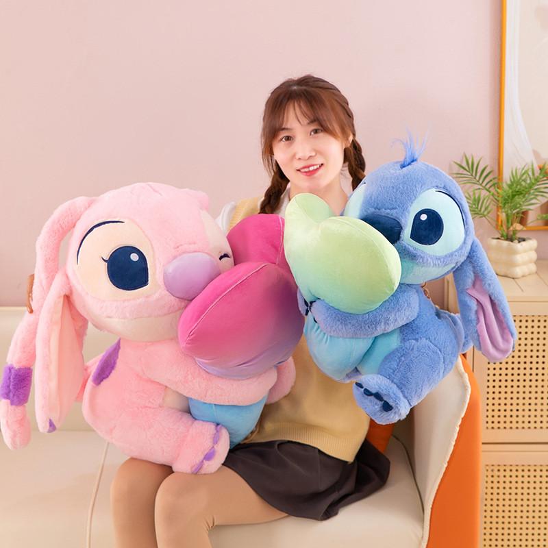 Stuffed Animal Love Plush Toy Girl Pillow For Kids Room Decor And Play