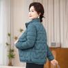 Осенне-зимняя теплая хлопковая куртка для мамы выглядит тонкой для женщин среднего и пожилого возраста, хлопковая куртка, легкий топ