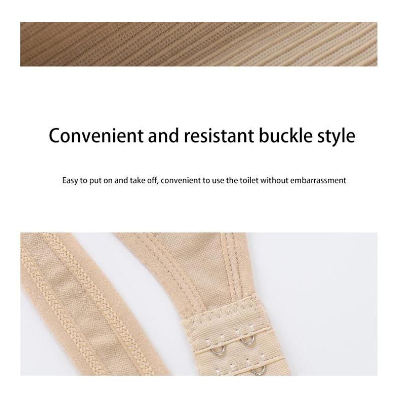 Body-shaping Vest with Back Support and Thong-style Fastening Postpartum Slimming Bodysuit