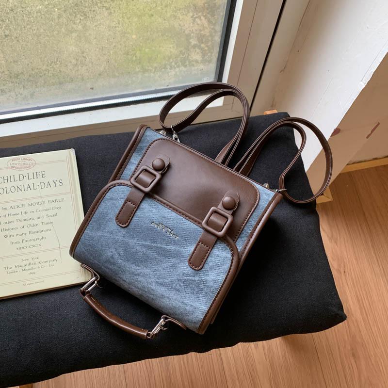 Casual backpack bag women's 2025 new fashion student commuter backpack multi-functional schoolbag portable travel bag