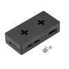 ABS Plastic Enclosure Protective Case Cover Shell for Raspberry Pi Zero W   1.3 (Black)