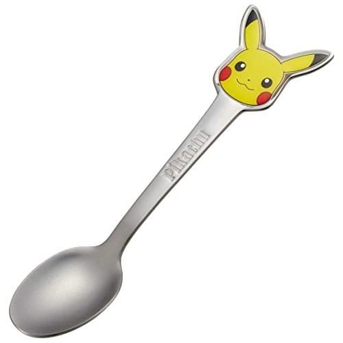 Skater Stainless Steel Spoon, 3D Die-Cut Spoon for Children, Pokemon Design, DSS1C-A