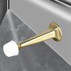 Door Stopper with Soft Rubber Tip High Strength Rustproof Corrosion Resistant Heavy Duty Solid Rigid Door Stopper