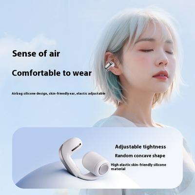 Гарнитура Bluetooth V12 OWS Ear Clip Type Невставная гарнитура с шумоподавлением Беспроводная гарнитура Bluetooth