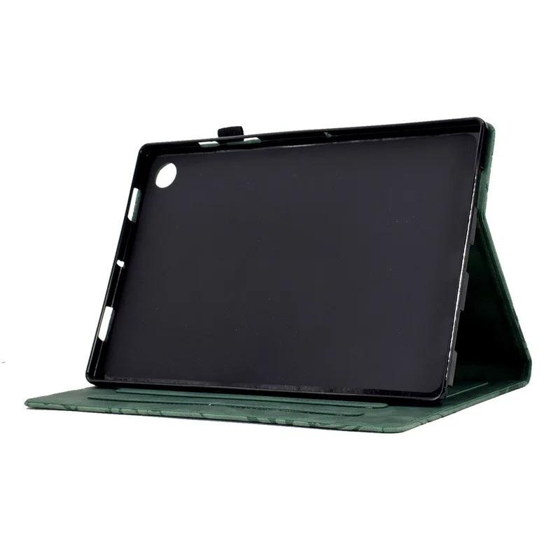 Funda For Lenovo Tab M10 Plus Gen 3rd 2022 10.6 inch Case 128F For Xiaoxin Pad Cover 10.6 TB-125F Wallet Card Slots Funda + Gift