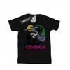 Womens/Ladies Catwoman Crackle Logo Cotton Boyfriend T-Shirt