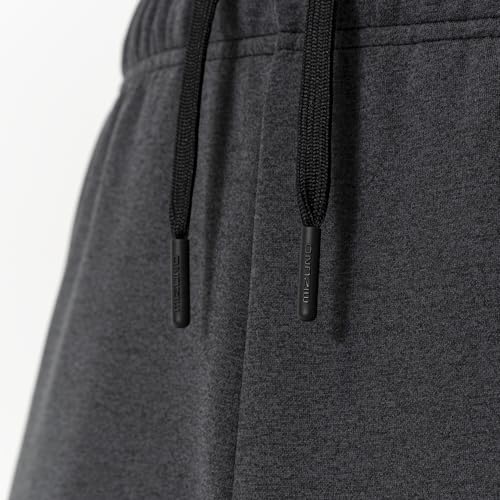 Mizuno Тренировочная одежда, Мягкие эластичные длинные брюки, Удобные и легкие, Джерси, Унисекс, Угольно-серый меланж, 32MDB005