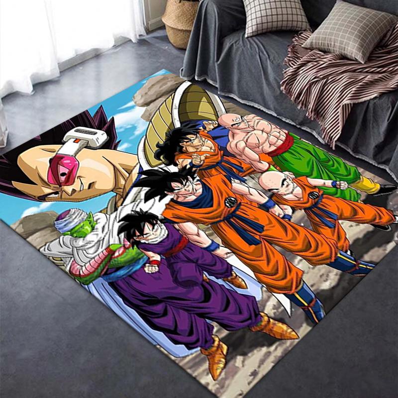 2025 Новый ковер DRAGON BALL для гостиной, спальни, дома, украшение дивана, нескользящий коврик для игр детей 34
