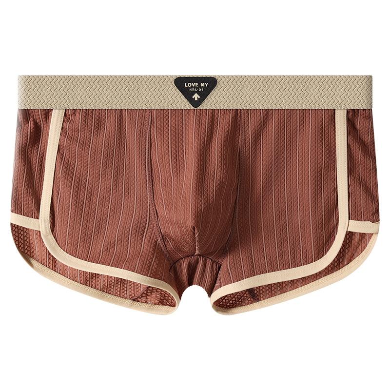 Полосатые боксеры мужские нижнее белье дышащие мужские боксеры Cuecas Masculinas боксерские шорты мужские трусы размер 3XL