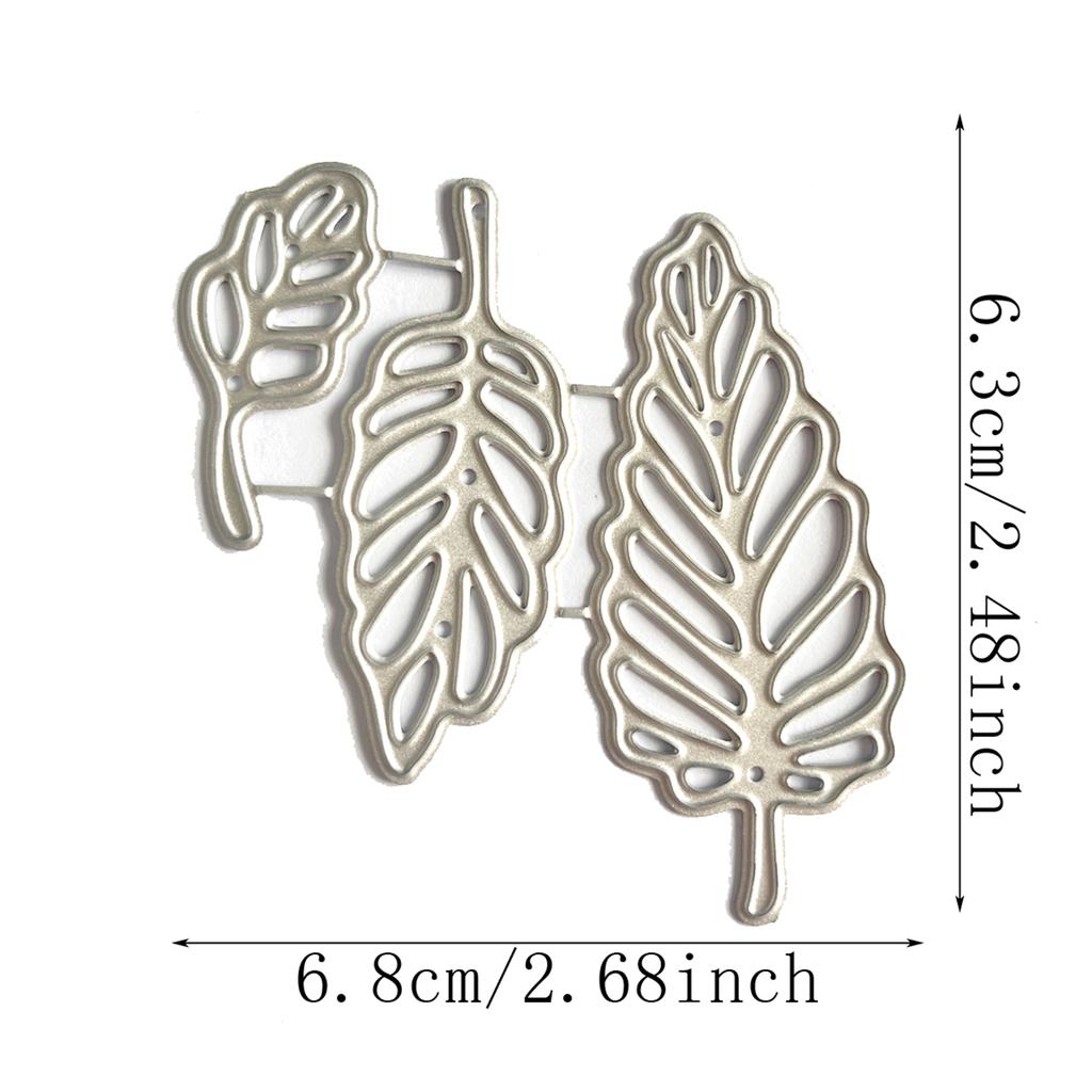 Leaves Metal Cutting Dies DIY Craft Carbon Steel Embossing Template Stencil Scrapbooking for Card Die Cuts Mold Decor