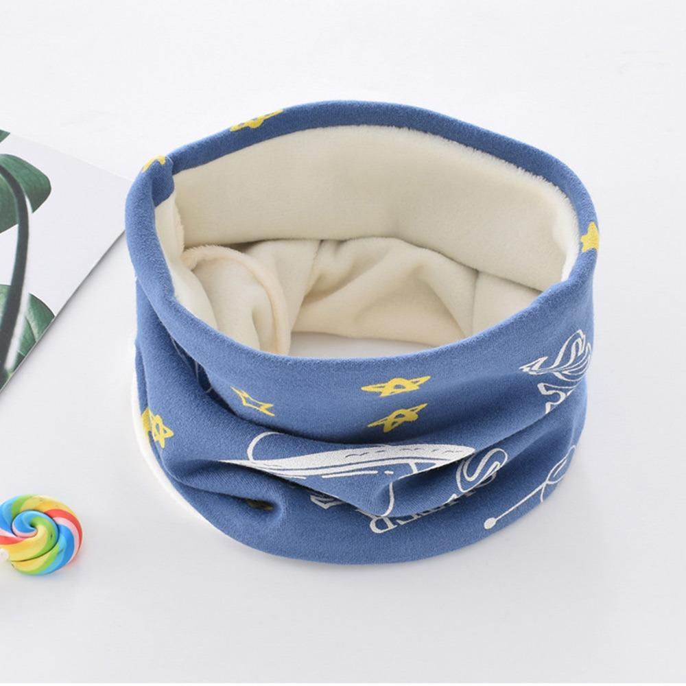 0-16 лет Детский зимний шарф на флисовой подкладке Утолщенный шейный платок для мальчиков и девочек