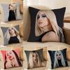 ПОП-певица Ава Макс-MT Молодежный стиль Наволочка с принтом Наволочка Гостиная Диван Чехол для подушки Декор комнаты для спальни