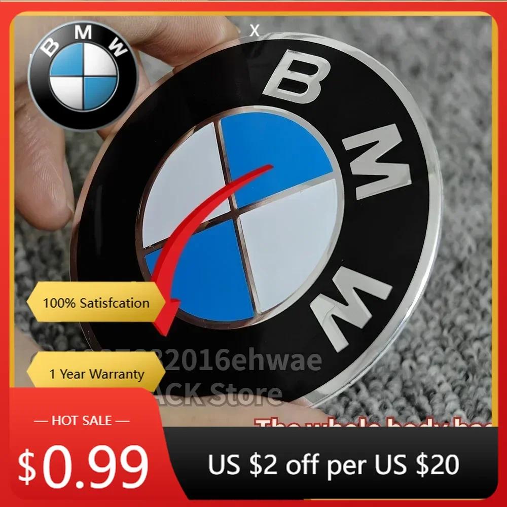 Interior Mouldings 2025 Hot For BMW 56mm 60mm 65mm 70mm Suitable for BMW Car Wheel Hub Center Cap Aluminum Sticker F30 E46 E39 F