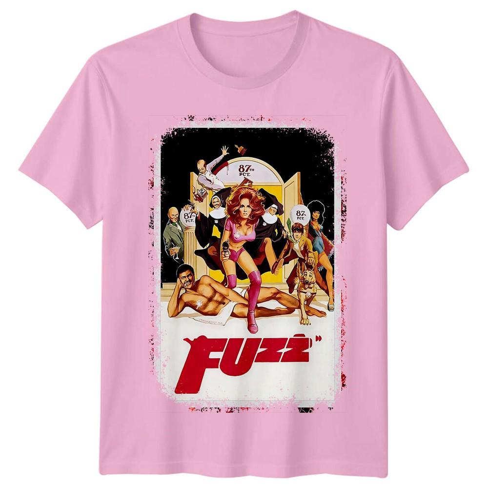Fuzz 1972 Movie Poster Inspired TShirt Retro Classic Film Graphic Tee Unisex