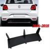 Car Rear Bumper Diffuser Flag Spoiler Splitter For Volkswagen VW Polo MK5 GTI 6R 6C Two Four Door Facelift Accessories 2010-2018
