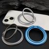 Ultra-thin Cell Phone Ring Holder Magnetic Ring Rotatable Foldable Kickstand Magnet Grip Desktop Stand for iPhone Samsung Xiaomi