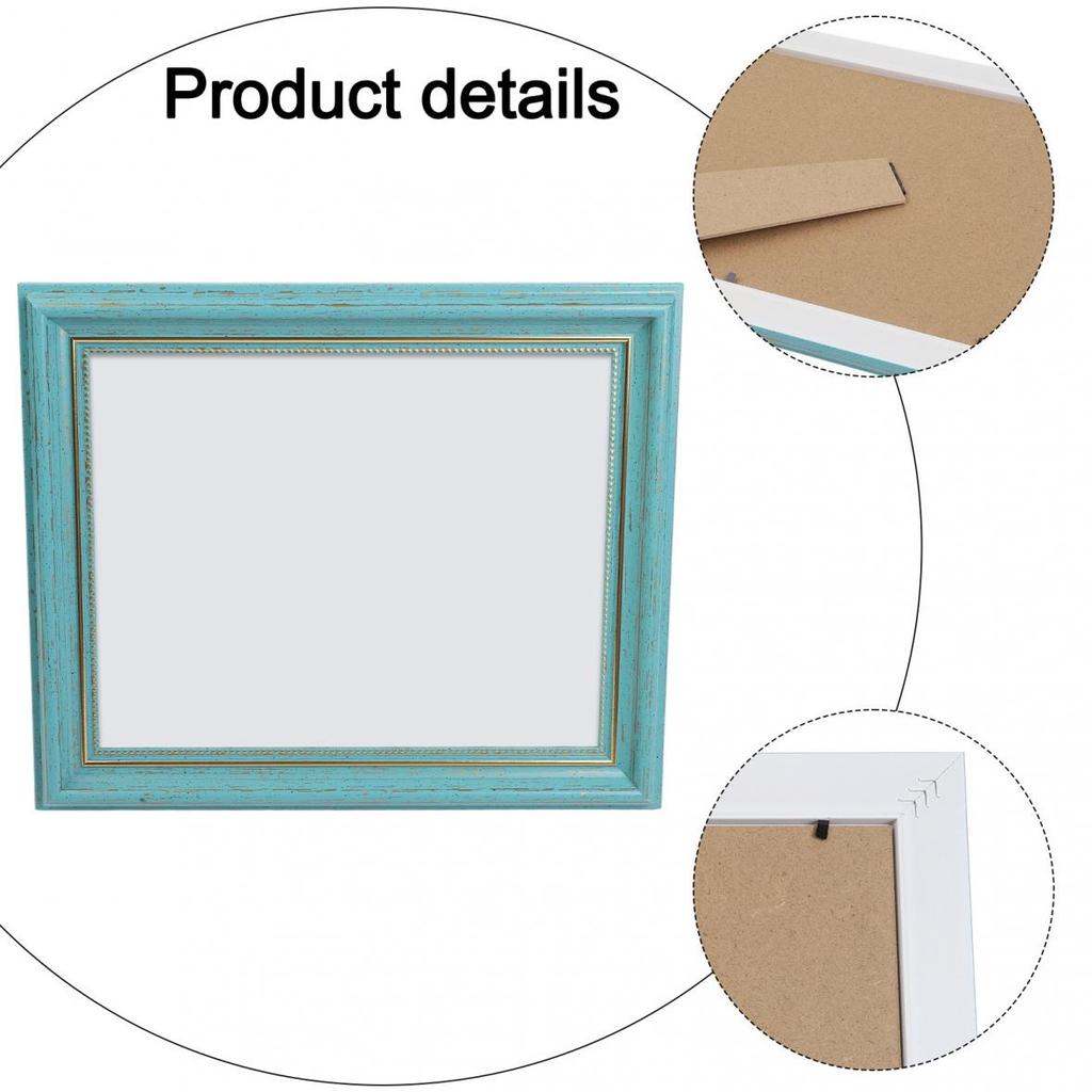 Сделано из качественных материалов Ретро настенное искусство Винтажная фоторамка
