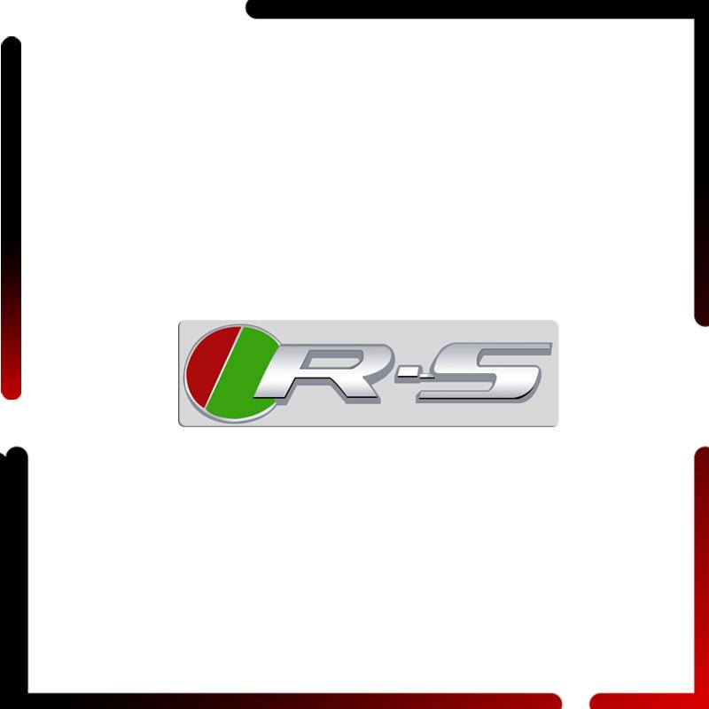 Metal Car Body R SPORT Grille Emblem Badge 3D Sticker Tail Decals For R-S XE XF XJ XK XJR XFR F-PACE Accessoroies
