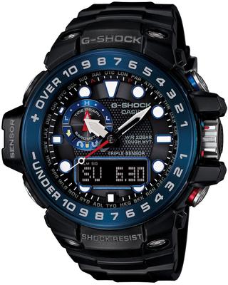 Часы GULFMASTER Radio Solar Black [Casio] G-Shock [] GWN-1000B-1BJF Мужские