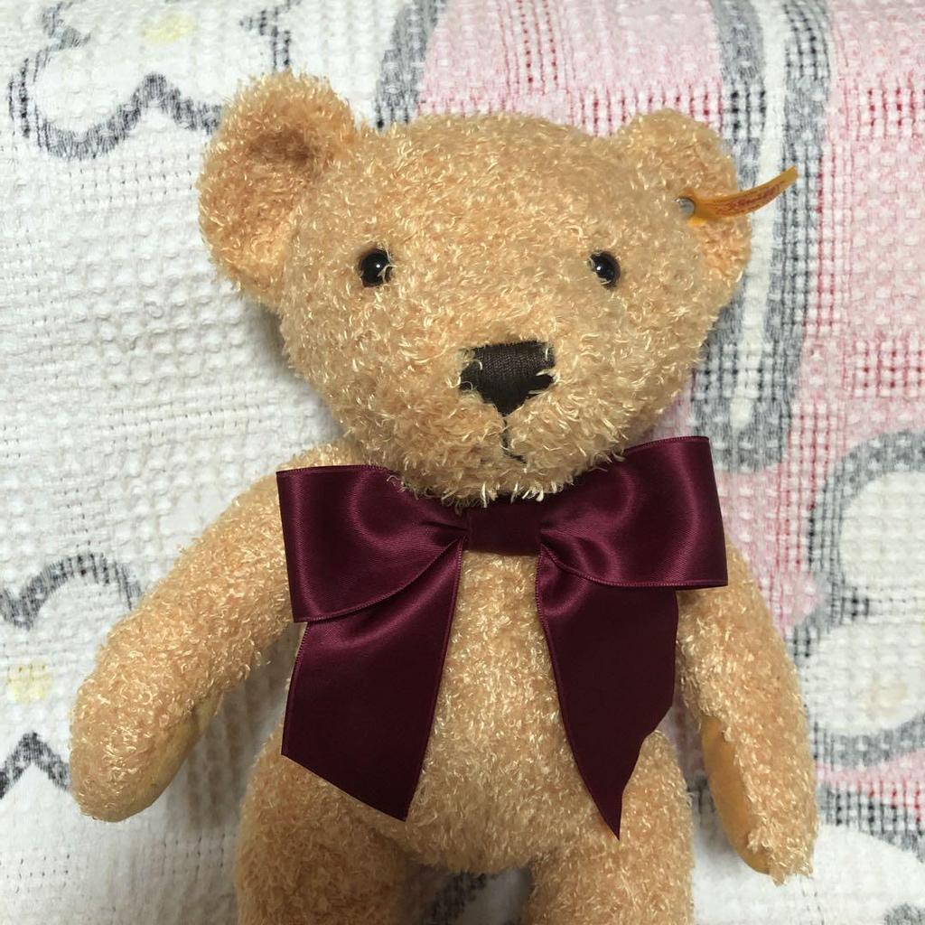 [Б/У] Б/у плюшевая игрушка мишка Тедди Steiff 2018