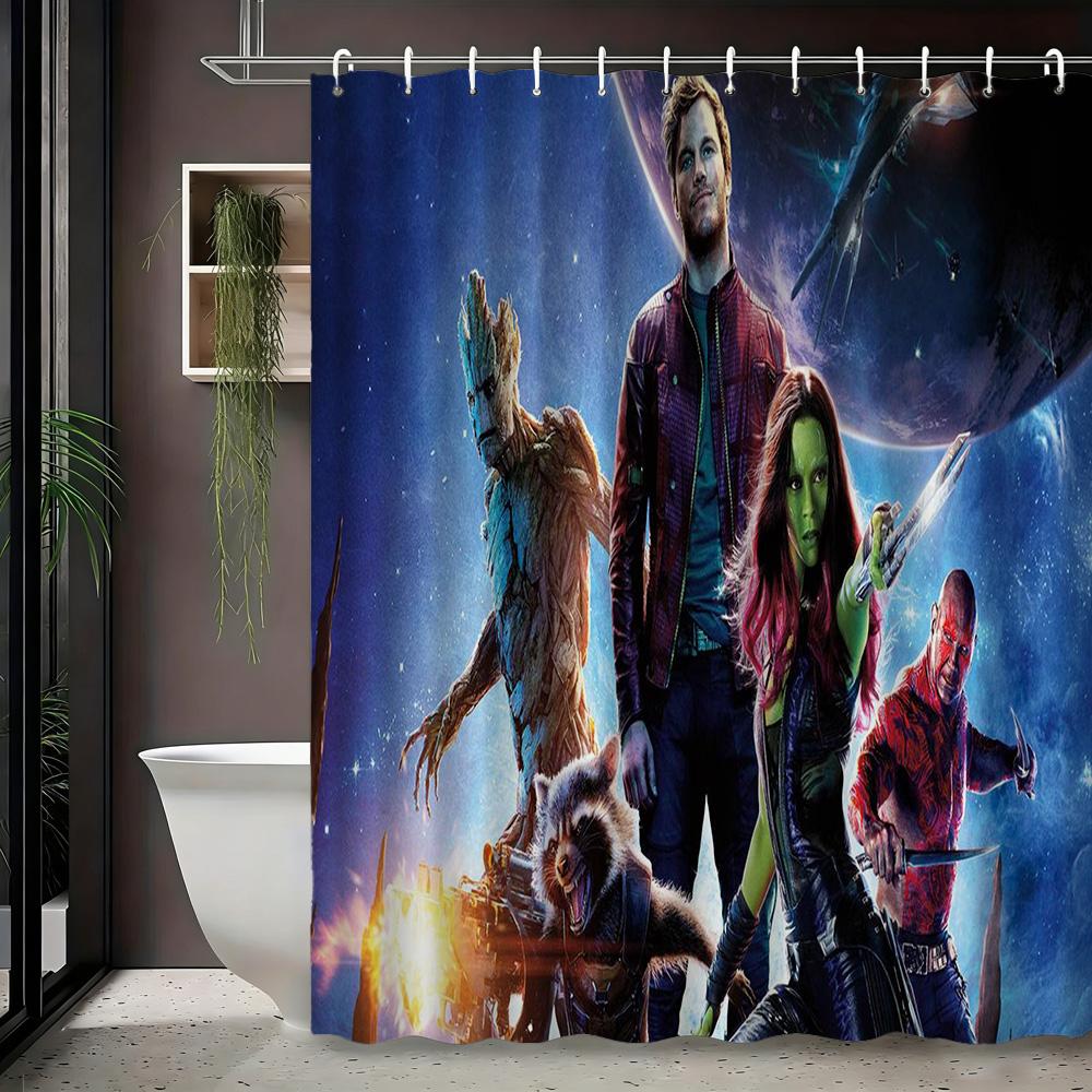 Водонепроницаемая шторка для душа Spider-Man Multiverse Collage для декора в стиле супергероев
