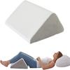 1 Pieces Wedge Pillow for Sleeping Body Positioners Turning Device Bedridden Leg and Knee Support Positioning Wedge Back Pillow