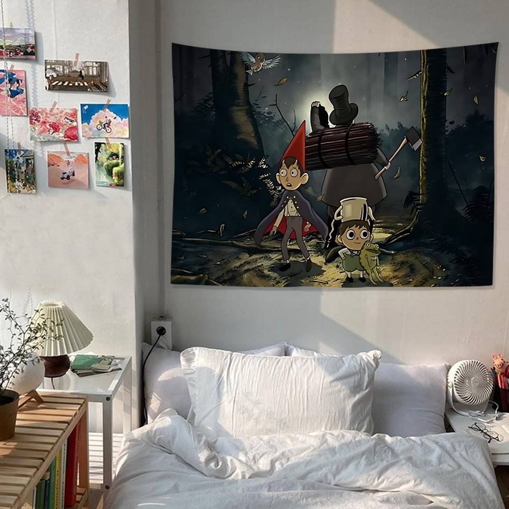 Cartoon OOver the GGarden WWall Colorful Tapestry Wall Hanging Bohemian Wall Tapestries Mandala Wall Art Decor