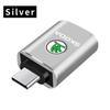 ONMS3 Auto Interior Goods Type C To USB 3.0 Car Charging Converter for Skoda Octavia A5 A7 Fabia Rapid Yeti Kodiaq Auto Accessories