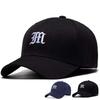 Fashion Letter M Embroidery Baseball Caps Spring and Autumn Outdoor Adjustable Casual Hats Sunscreen Hat