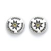 Harry Potter Hufflepuff Set of 3 Stud Earrings