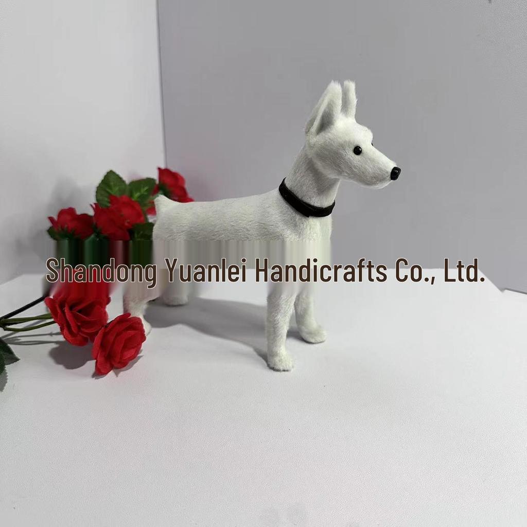 Игрушка такса: Маленькая модель животного, украшение