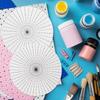 Reusable Ribbon Pleating Tool Round Rosette Making Tool Durable DIY Ribbon Flowers  Sewing Crafts