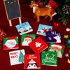 24pcs Mini Christmas Greeting Cards, Holiday Note Cards for Family and Friends,Perfect for Xmas Party and Gifts, Christmas Cards