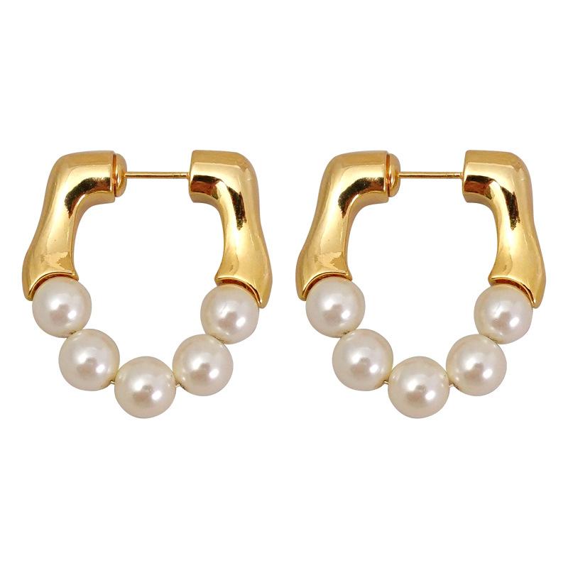 Серьги-гвоздики из камня тигровый глаз с жемчугом, свадебные серьги для подружек невесты, модные, легкие, роскошные, элегантные, серьги Майяра