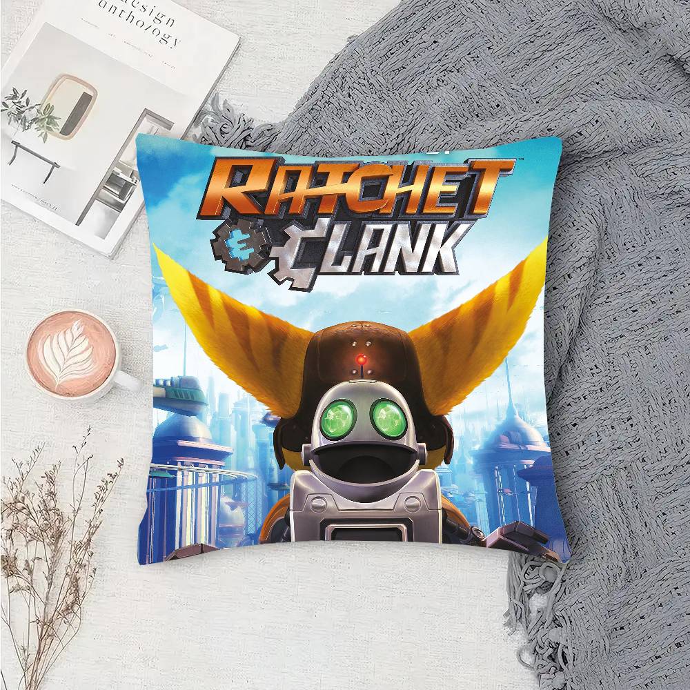 Игровой набор R-Ratchet C-Clank Винтажная Наволочка Чехол на Подушку для Дивана Комната Домашний Декор
