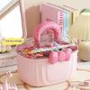 Double Layer Hairpin Storage Box Cute Girls Jewelry Box Children'S Hair Accessories Storage Box Layered Storage Container