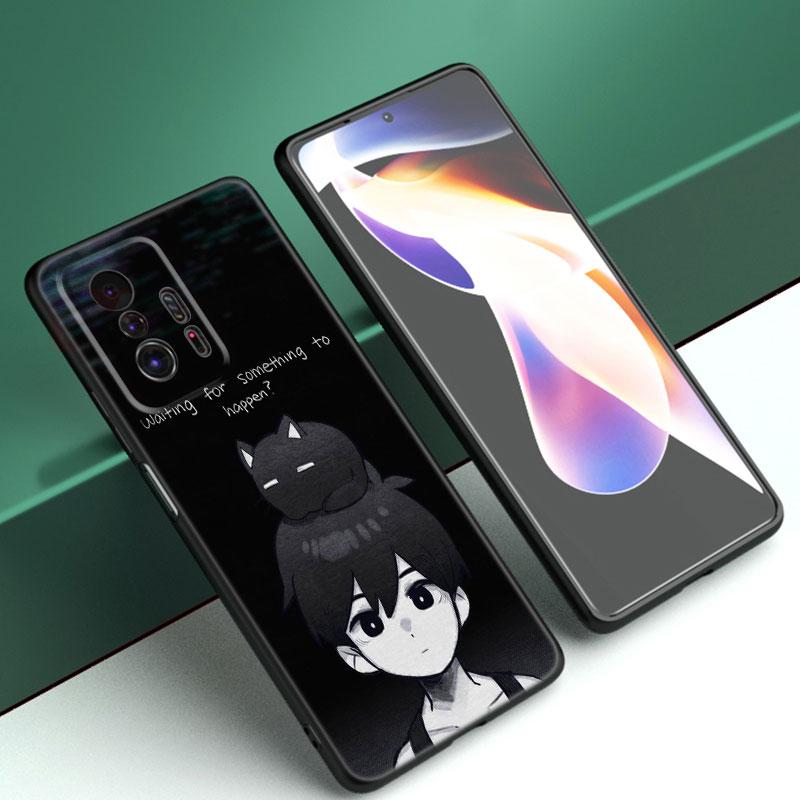 Чехол для телефона с фанартом игры Omori для Xiaomi Mi A2 8 9 SE Note 10 10T 11 12 Lite 9T 11T 12S 12T Pro A3 6X 12X Мягкий ТПУ Черный чехол