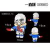 Микро строительные блоки Undertale Ториэль Санс Алмазная собранная игровая модель Монстр Мини Кирпич Фигурка Зомби Детские игрушки в подарок
