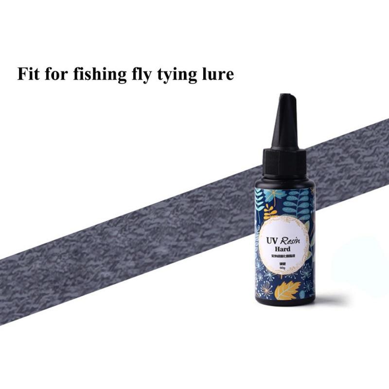 UV Clear Finish Glue Fishing Lure Tool UV Glue Fly Tying Quick Drying Glue Fly Fishing Est 10