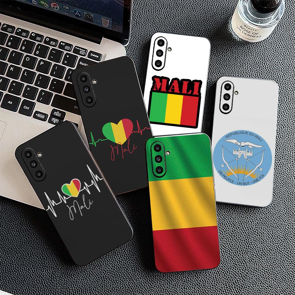 Mali Flag Emblems Casing Phone Cover for Apple iPhone 17 16 14 15 Pro Max Plus 15+ 16E XR ProMax Air 16+ Soft Case
