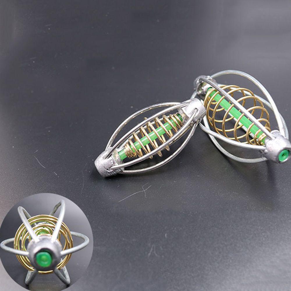 Аксессуары Вертлюг Пружина Свинцовая Корзина для Приманки Корзина для Рыболовства Грузило Клетка Для Приманки Рыболовство Метатель