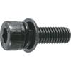 TRUSCO Hex Socket Head Cap Trivalent M5 X 8 2 Packs Screws, Black, P-3, 10, Pieces, B8770510, (Case Sold)
