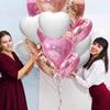 Воздушные шары Yousheng Love Balloons в форме сердца из алюминиевой фольги, многоразовые воздушные шары в форме сердца для Дня святого Валентина, свадьбы, помолвки, вечеринки, декора