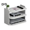 Wall Hanging Shelf Router Power Strip Organizer Double-Layer Design Strong Load-bearing Easy Installation Floating Rack Wall Mount Holder