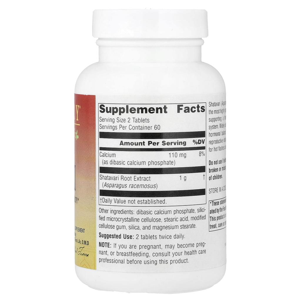 Planetary Herbals Ayurvedics, Full Spectrum™, Shatavari, 500 Mg, 120 Tablets