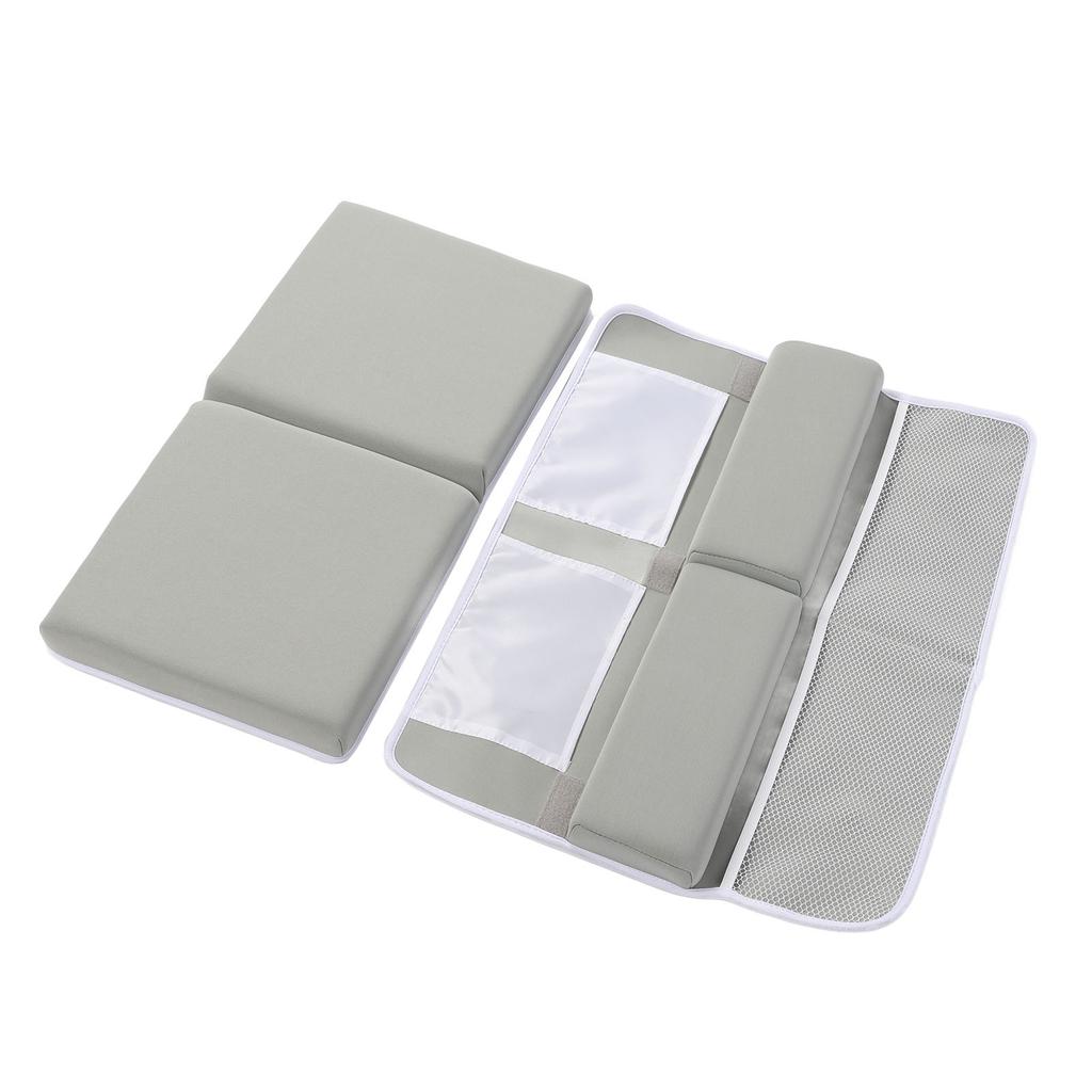 Bath Kneeler and Elbow Rest Pad Set Non Slip Quickly Drying Thick Baby Bath Kneeler Pads with Large