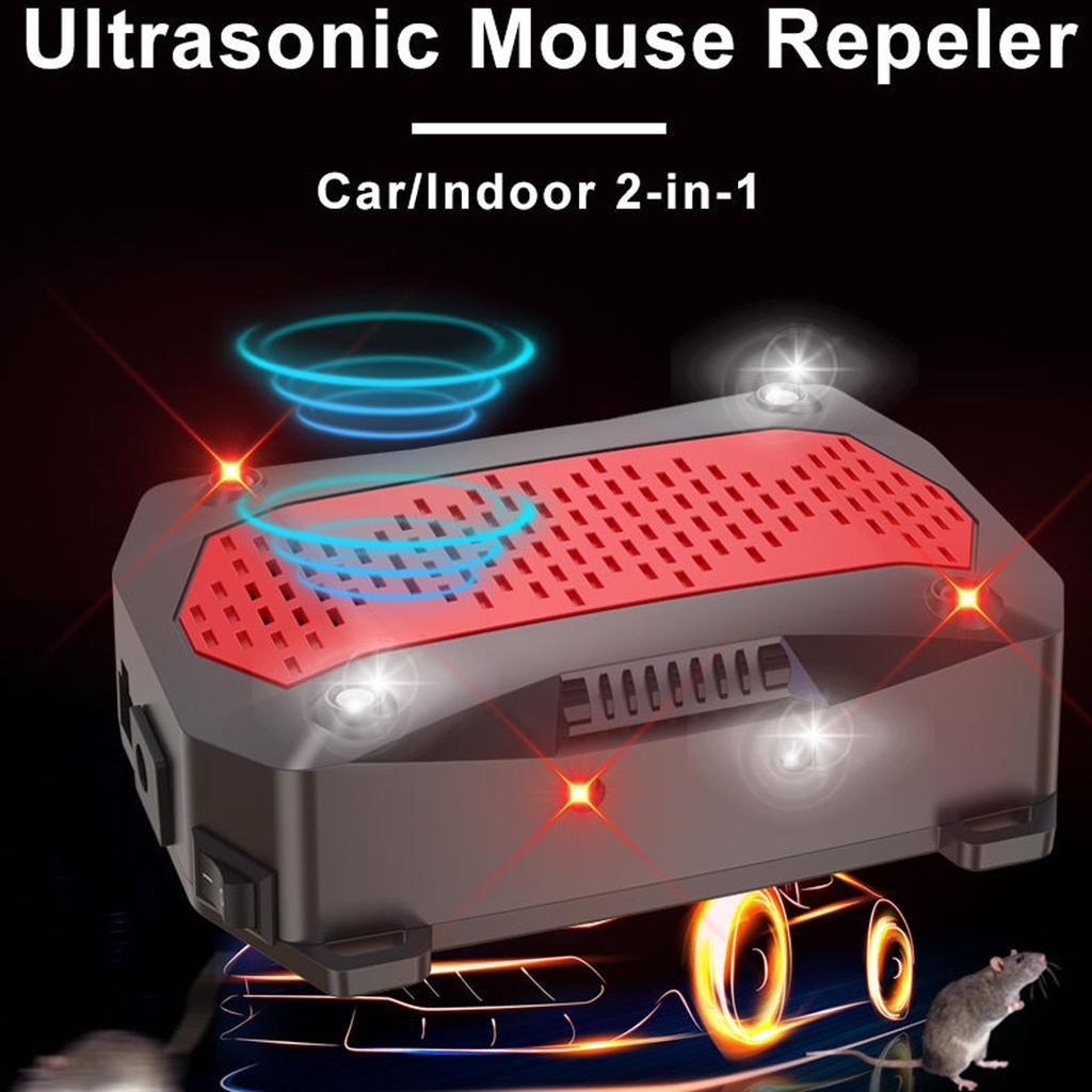 Инструмент для предотвращения проникновения мышей в автомобильный двигатель, подходит для использования на открытом воздухе и в помещении. Электронные инструменты для предотвращения проникновения мышей в автомобиль.