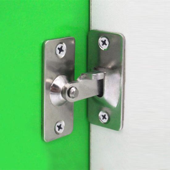 Дверная защелка, устойчивая к коррозии, легко собирается, мини-размер, 90-градусная дверная защелка, защелка для раздвижной двери